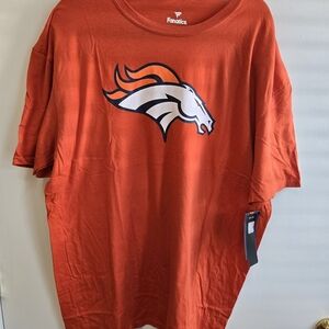 Fanatics Men's Orange  NFL BroncosT-Shirt 2XL NWT
